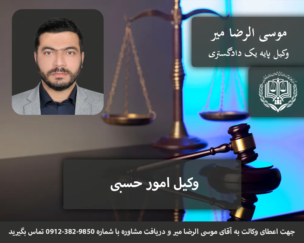 بهترین وکیل امور حسبی
